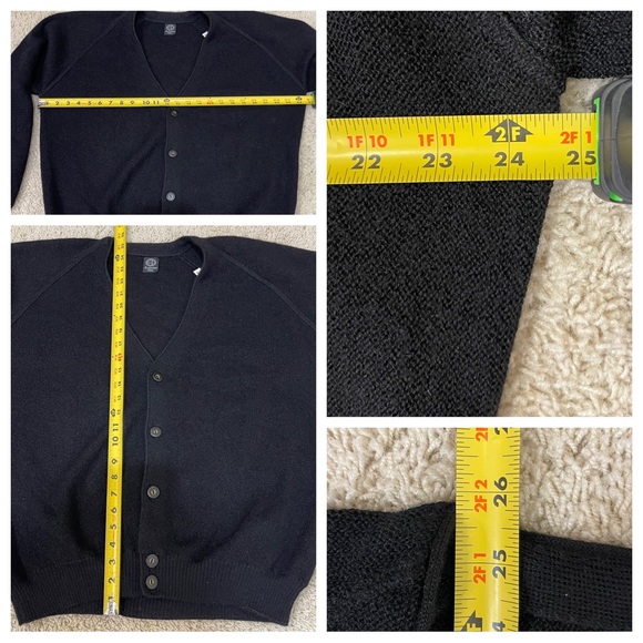 Inca Fashions Alpaca Golf Cardigan "Retro Pro" Professional - Picture 6 of 7